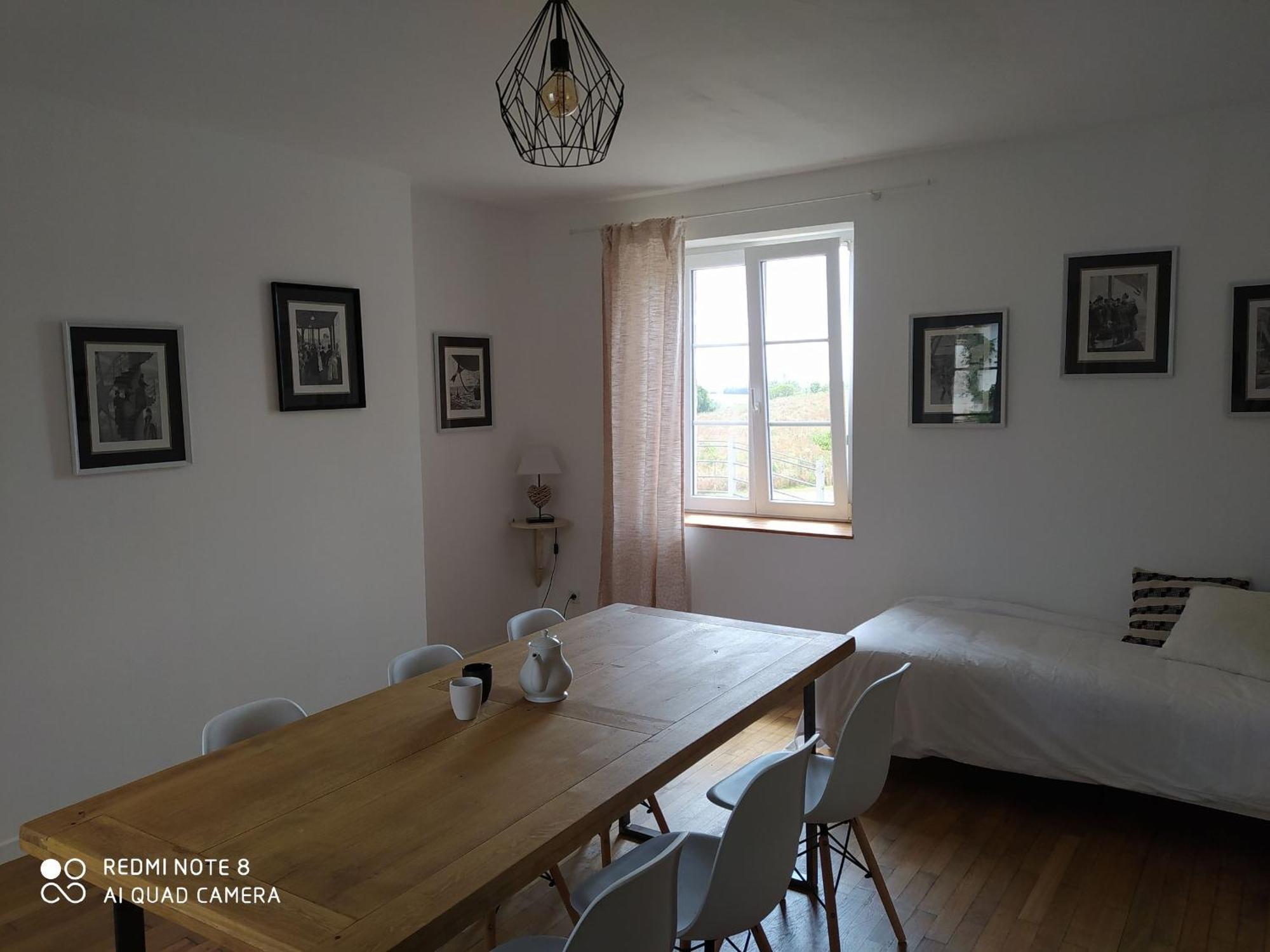 Gite Calme 4 Chambres, Terrasse Privative, Draps Inclus - Germonville - Fr-1-584-167 Bagian luar foto